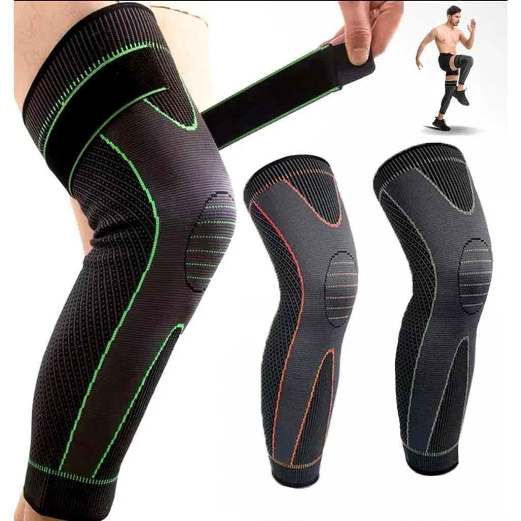 Kit 2 Meia De Compressão Térmica Circulação Joelheira Meia Esportiva Elastica
